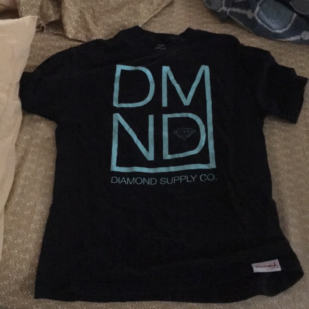 Size L Worn Diamond Supply Tee